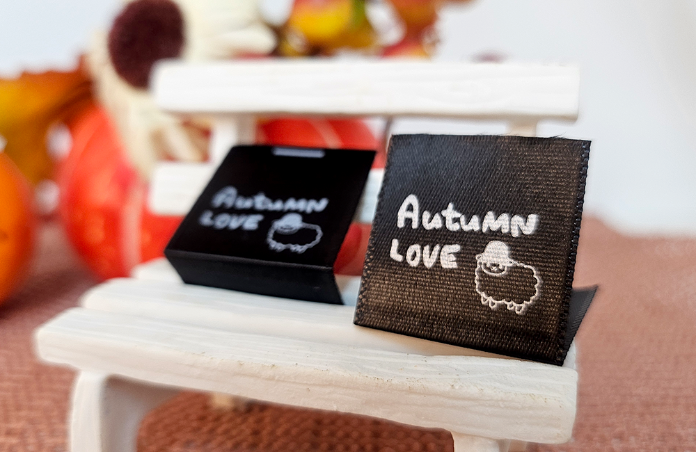 プリントネーム　布タグ参考事例